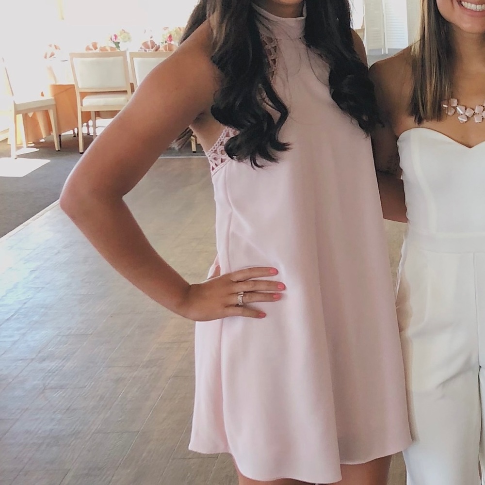 Lulus Blush Dress - Picture 3 of 5